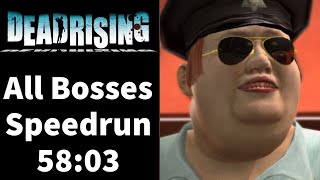 [World Record] Dead Rising All Bosses New Game Speedrun in 58:03