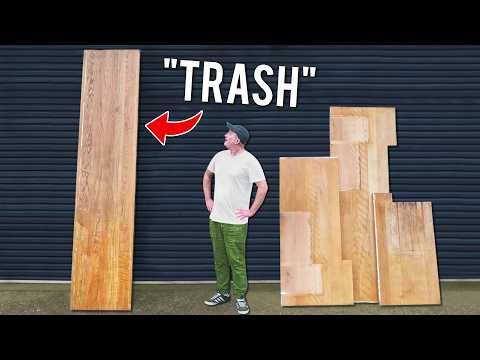 He Thought it was Rubbish. I Saw £500 of White Oak