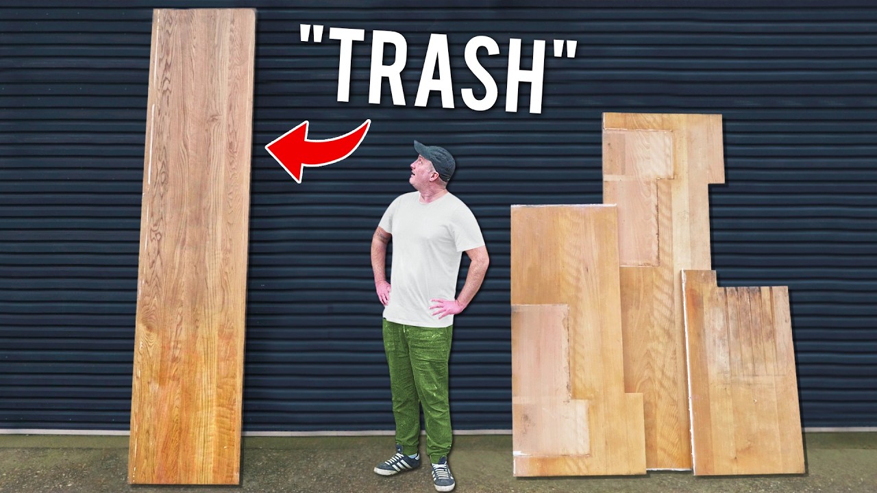 He Thought it was Rubbish. I Saw £500 of White Oak