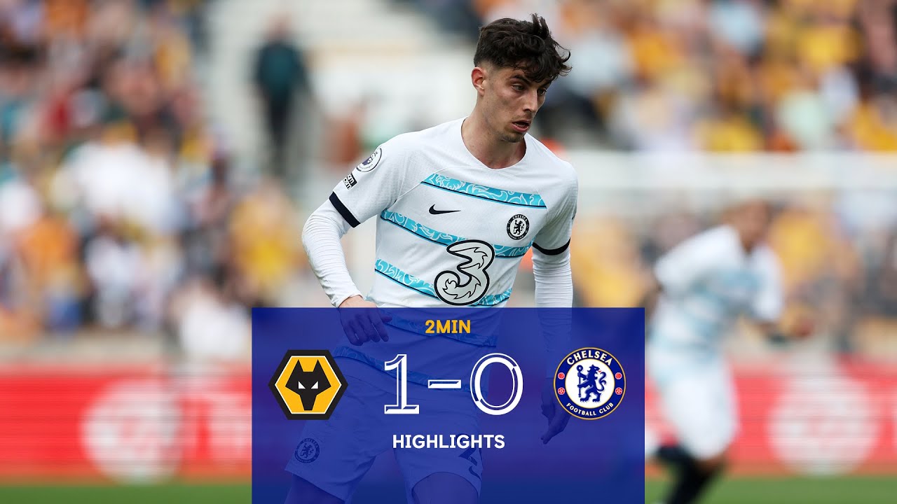 Wolves v Chelsea (1-0) Highlights Premier League