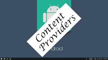 Android Tutorial (Kotlin) - 39 - Content Provider