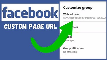 How to Create a Custom Facebook Page URL on Laptop/PC