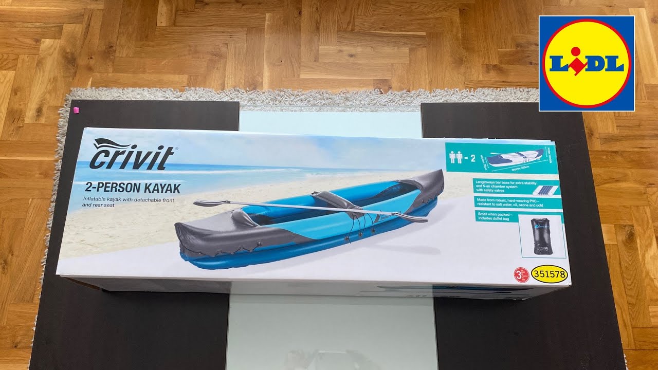 2 Person Kayak From Lidl - YouTube