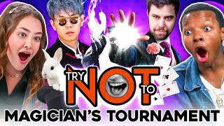 Try Not To Say WOW Challenge: Magician VS. Magician Tournament