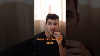 microfone de lapela tomate é bom? testei #microfonedelapela #vlog #motoboy