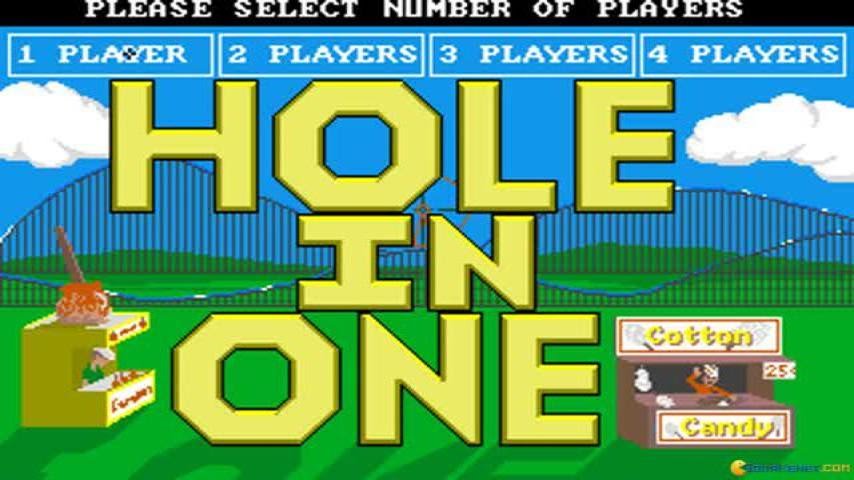 ●HOLE IN ONE & GOODFELLAZ Hole in One Miniature Golf gameplay (PC Game, 1988) - YouTube