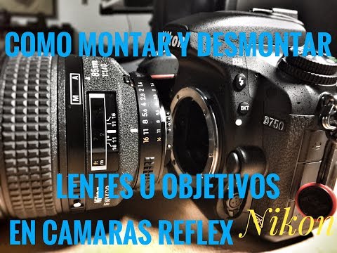 Video: Cómo Desmontar Una Lente Nikon