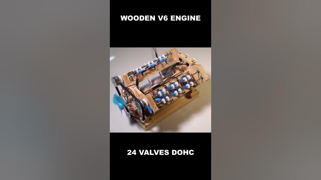 V6 engine, how it works? - YouTube
