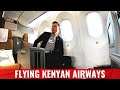 Review: KENYA AIRWAYS 787 Business Class - BEST AFRICAN AIRLINE?