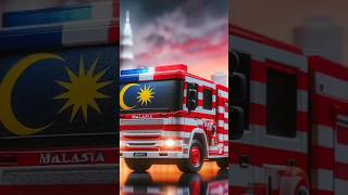 MOBIL PEMADAM NEGARA MUSLIM DAN NON MUSLIM. #viral #trending #shorts