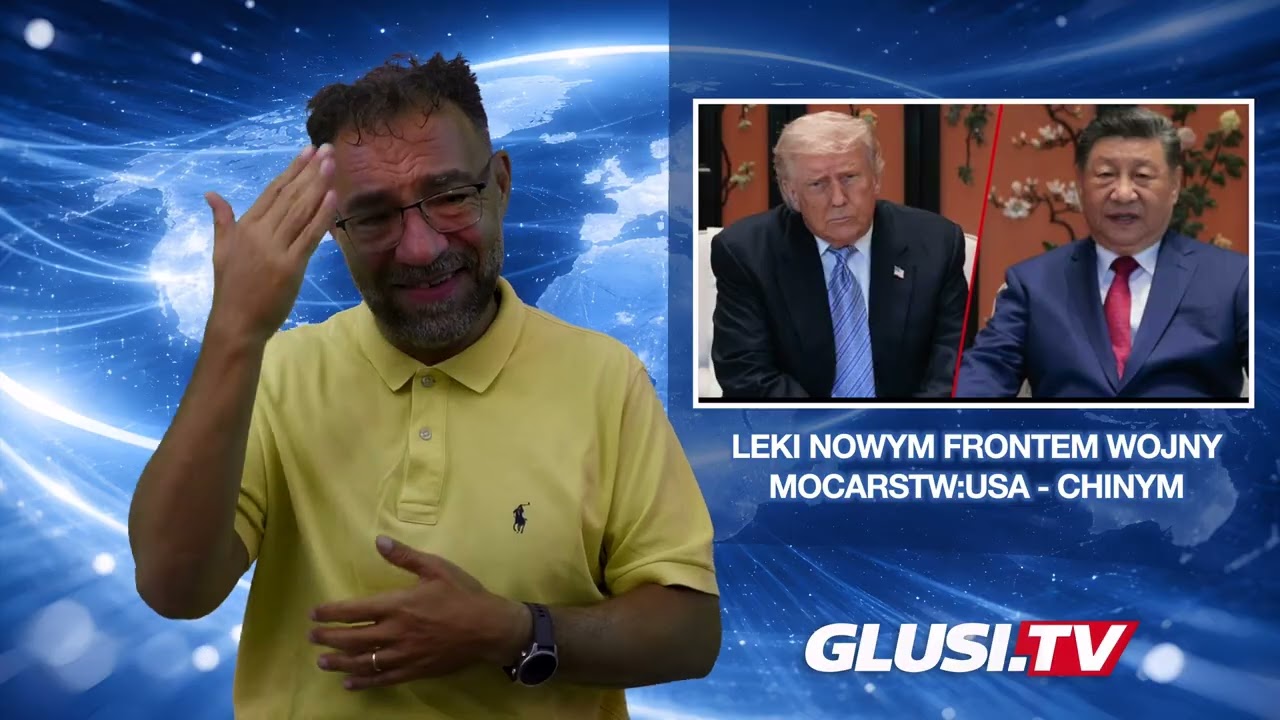 Leki nowym frontem wojny mocarstw:USA - Chiny