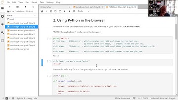 Webinar 8: Demo of the JASMIN Notebook Service