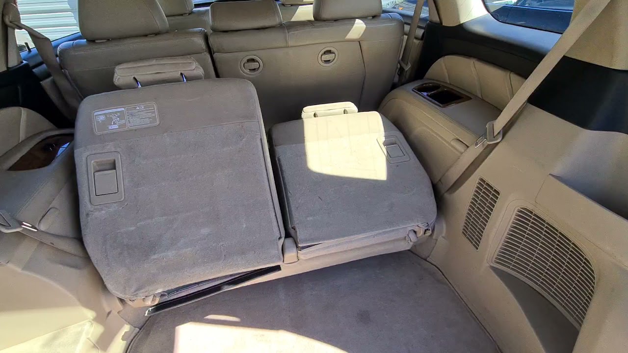 2004 Honda Odyssey Rear Seat Electric Folding - YouTube