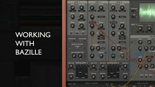 u-he Bazille Musikmesse Demo - Make a track in 2 minutes