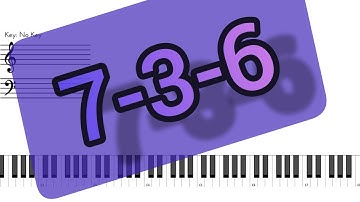 Nice 7-3-6 Chord Progression (Intermediate/Advanced)