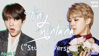 Agust D (ft. Jimin) - Tony Montana "STUDIO" VERSION Color Coded Lyrics HAN/ROM/ENG chords