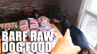 Raw Dog Food Diet, Barf For Dogs Vlog Biologically Appropriate
