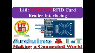 L18 Mfrc522 Rfid Card Reader Interfacing