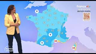 Weather and Climate Report for 05/04/2026 at Noon on France 2
