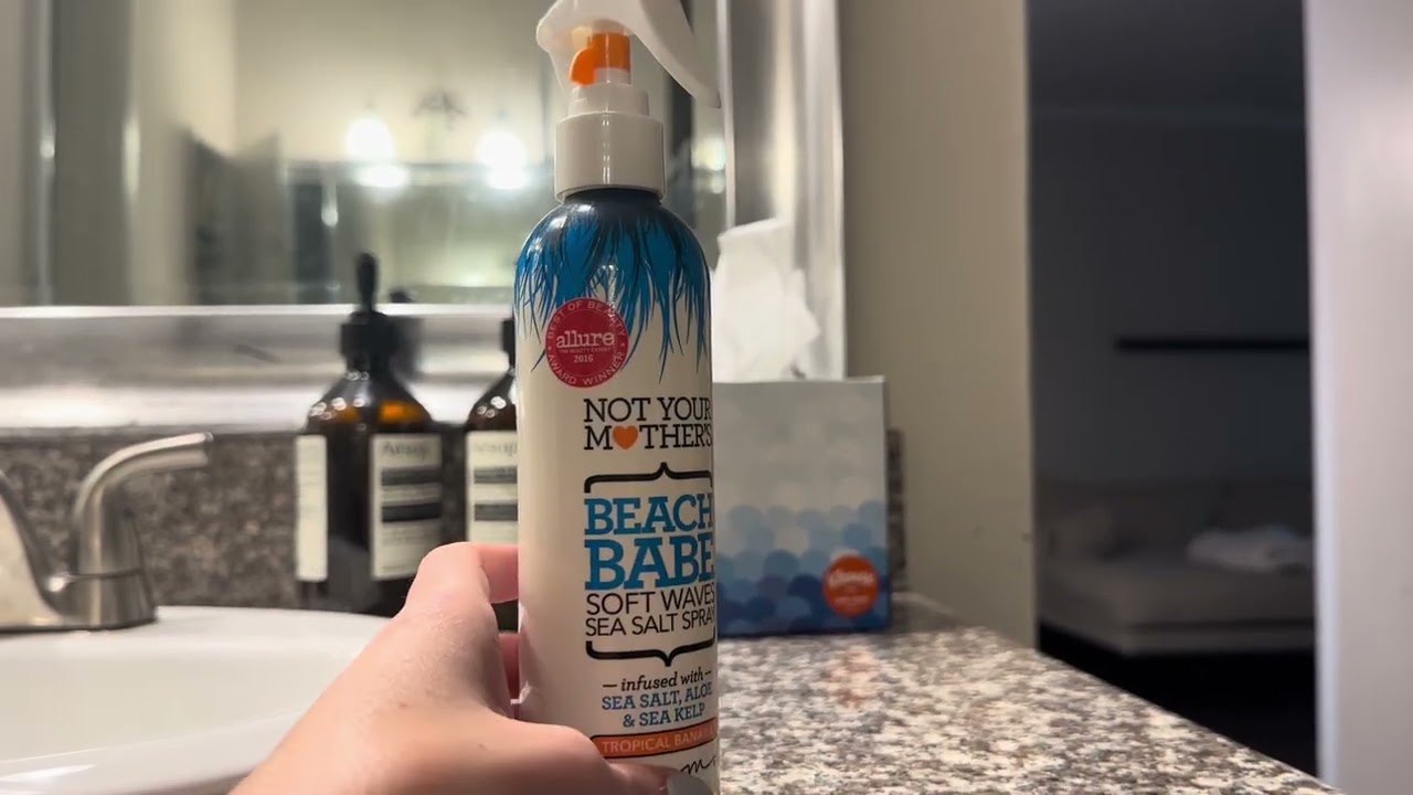 Not Your Mother's Beach Babe Soft Waves Sea Salt Spray - 8 fl oz - Spray for Tousled Hair - Achieve