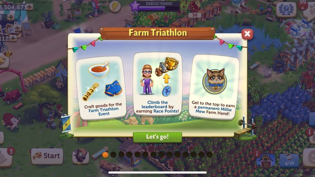 FarmVille 2 Country Escape ️🎊🥰Farm Triathlon Event YouTube