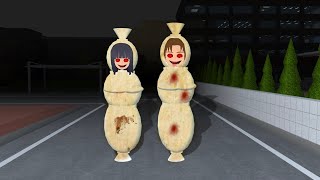 Yuta Dan Mio Jadi Pocong FULL MOVIE || Sakura School Simulator