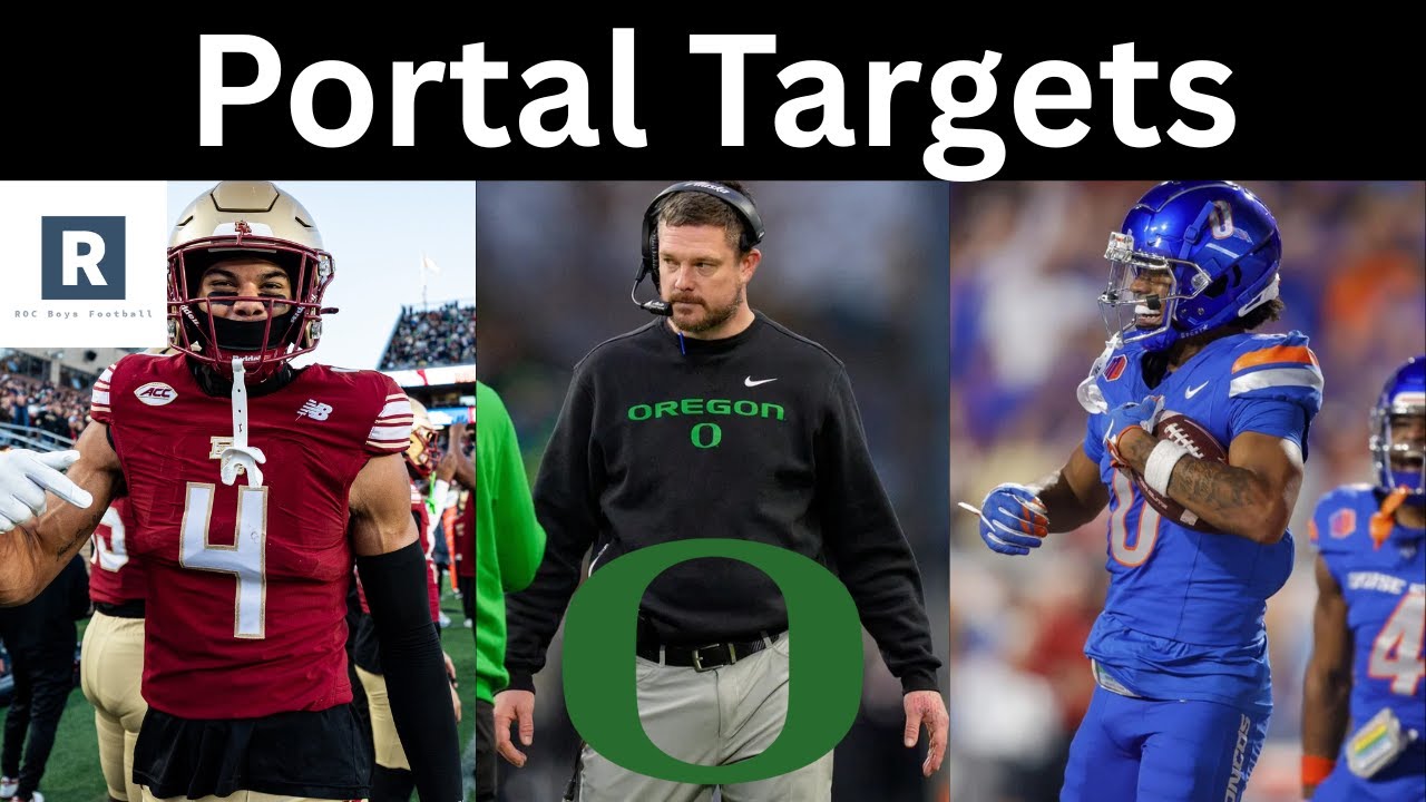 Цели трансферного портала футбольной команды Орегона | Предварительный анализ наиболее важных пот...