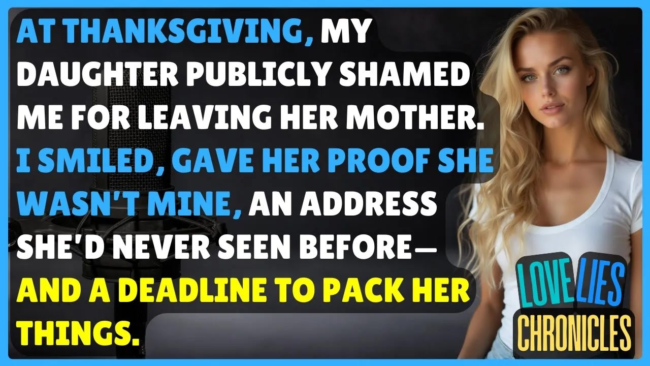 My Daughter Challenged Me at Thanksgiving — My Calm Reply Changed the Tone Instantly