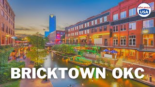 What To Do In Bricktown OKC | Unboxing Bricktown | Bricktown Oklahoma City | Walking Tour 4K