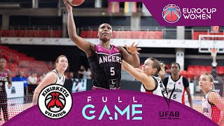 Kibirkstis v Union Feminine Angers | Full Basketball Game | EuroCup Women 2023