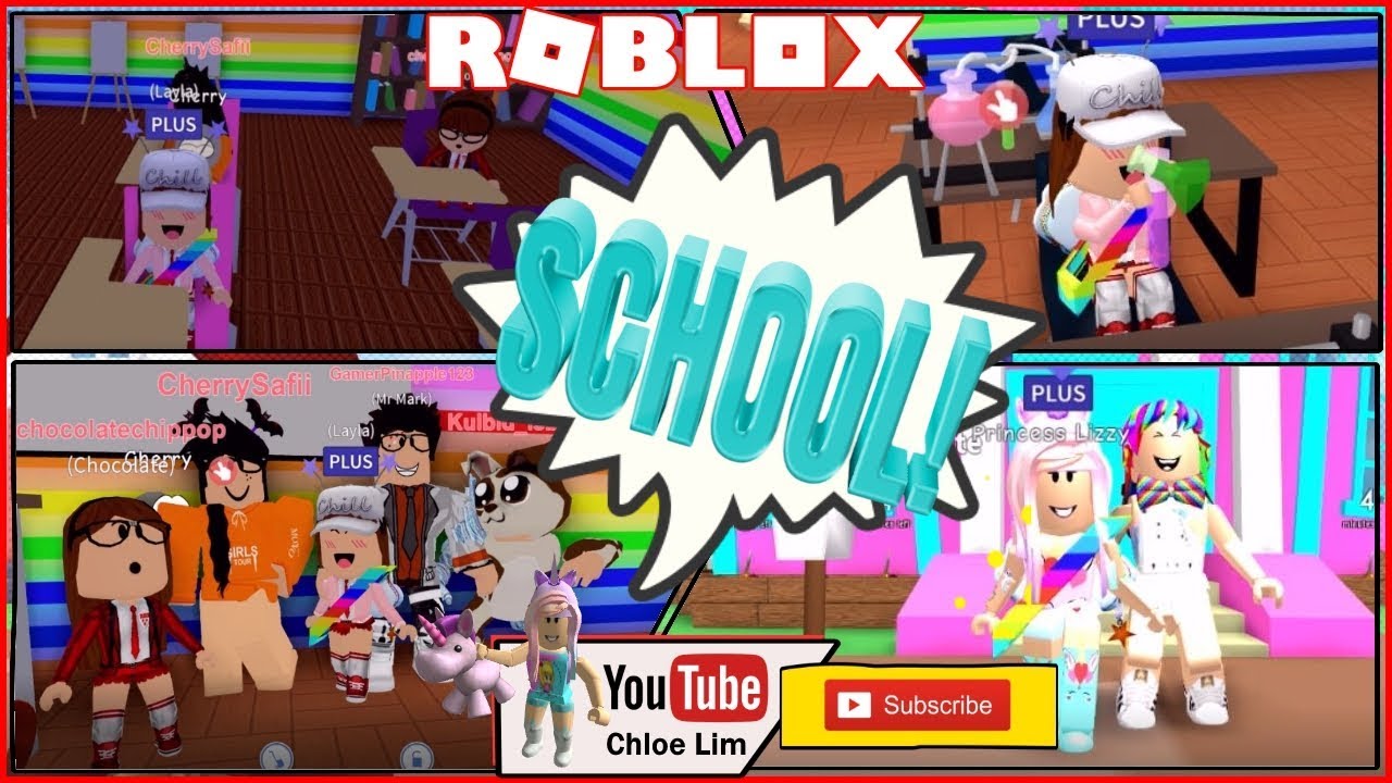 Chloe Tuber Roblox Meepcity Gameplay School Part 2 More Furnitures For My School And Roleplaying - roblox meepcity school update 2 new furnitures science