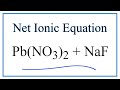 Net Ionic Equations and Solubility