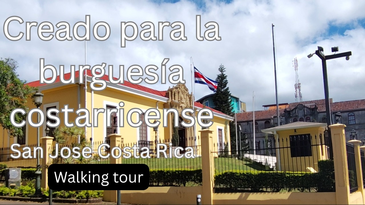 Barrio Otoya y sus viviendas propias de la  élite josefina, San José | Costa Rica | Walking tour.