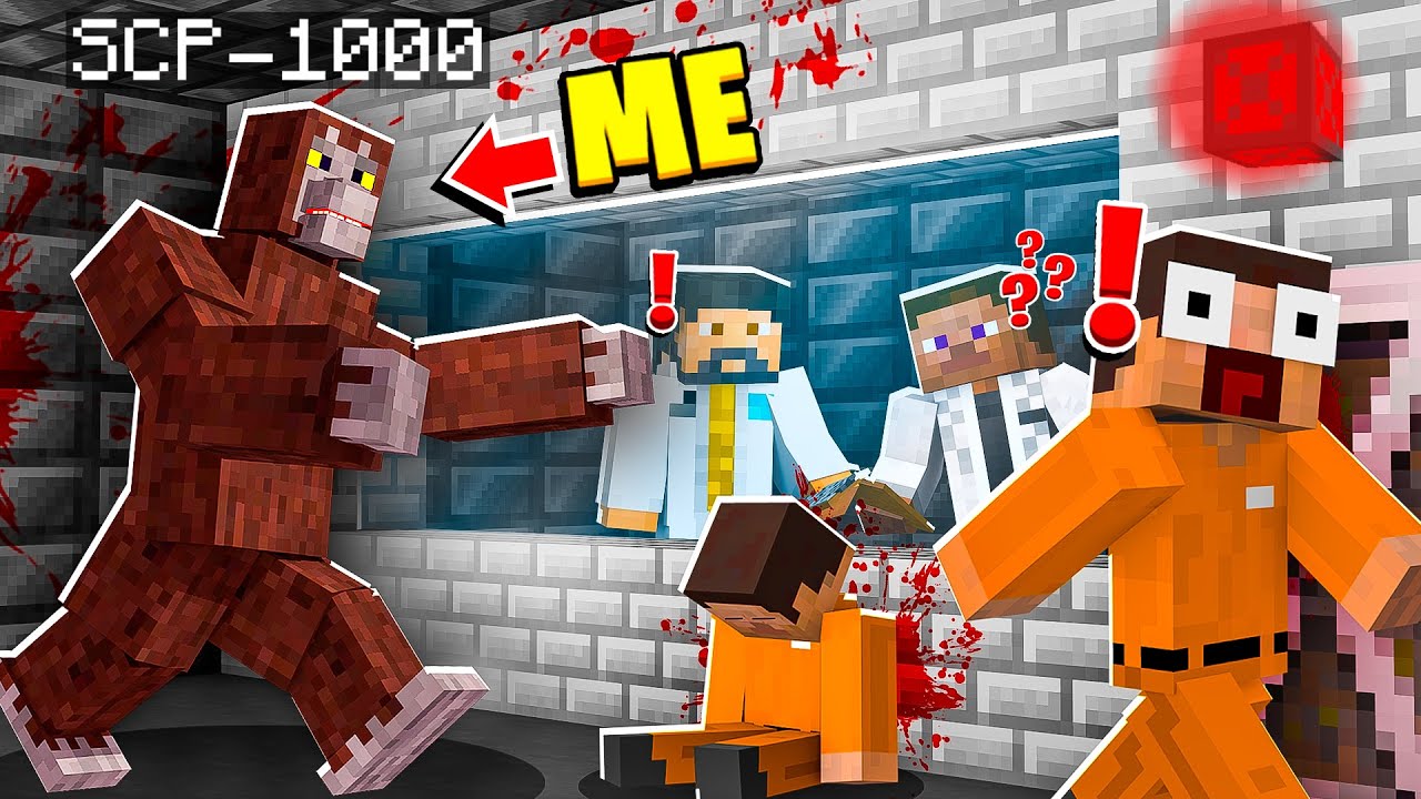I Became SCP-939 in MINECRAFT! - Minecraft Trolling Video 