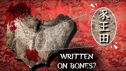 The GRIM ORIGIN of CHINESE CHARACTERS: RITUALS with BONES?