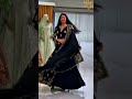 👀 AMAZING MOST BEAUTIFULL BLACK LONG DRESS STYLE OUTFIT BY 7AATRANG BRIDAL❤#7aatrang #fashion #fyp