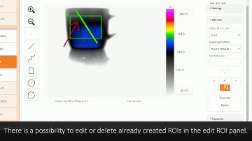 Workswell SMARTIS | Region of Interest (ROI) selection