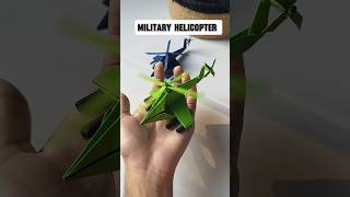 HOW TO MAKE MILITARY HELICOPTER 🚁 | DIY CRAFTS IDEAS 💡😜 #diy #paper #shortvideo #craft #short #viral