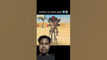 Shadow in ☠️🤡Squid Game |Squid Game |Sonic 3 |Skull Edit |Phonk #squidgame2#sonic #shorts #edit