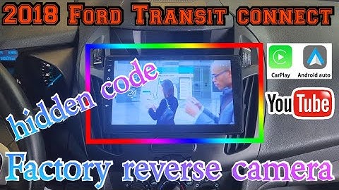 14-18 Ford Transit Connect How to remove the radio Install Carplay Android Auto YouTube Netflix 9"