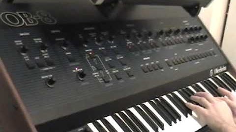 Oberheim OB-8 Demo #2