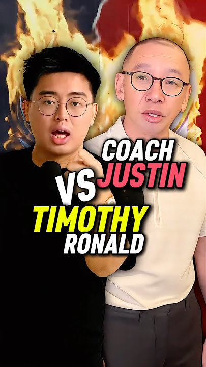 Coach Justin ⚽️ VS Timothy Ronal 💸 Saling Sindir🔥 #shorts