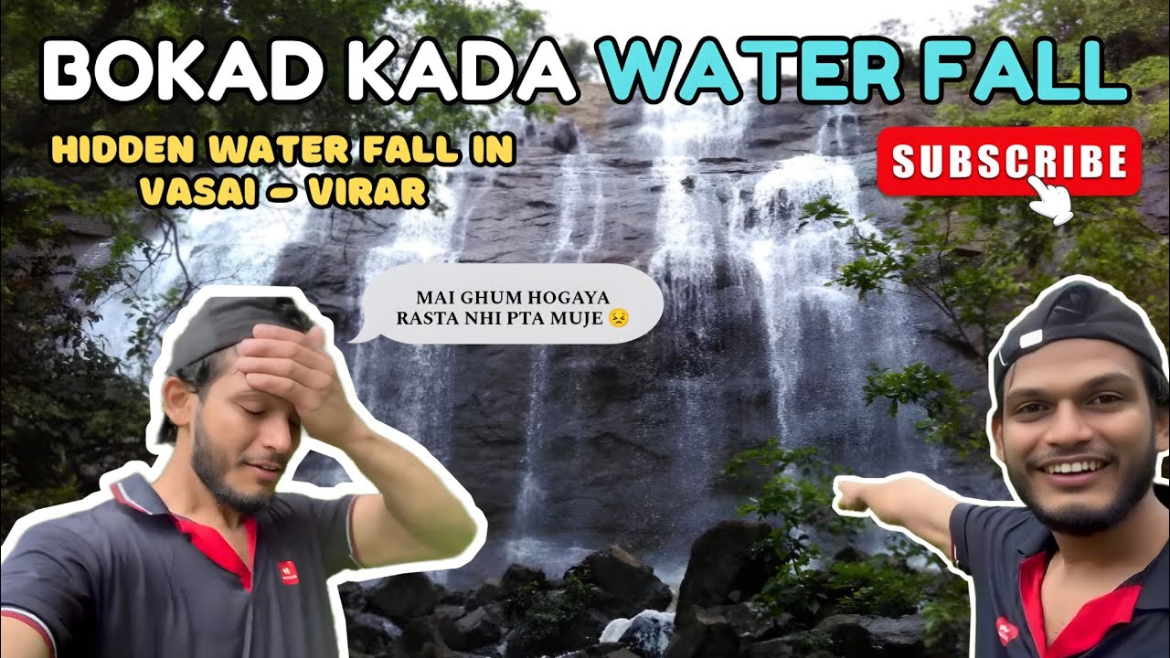 Bokad Kada Waterfall | Less Crowded Waterfall Near Mumbai | Hidden Monsoon Trek 2025 