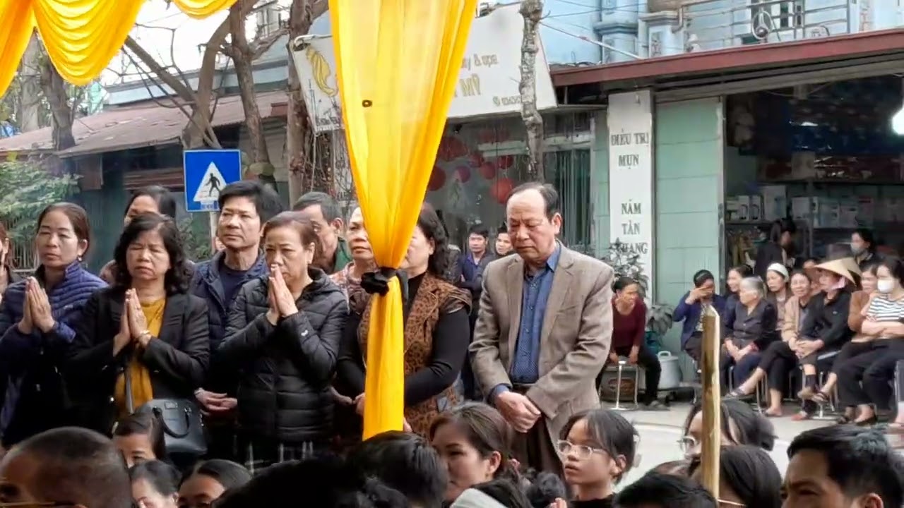 Lễ phát tang cụ Nguyễn Thị Nhung khu 8 - Vũ Yển