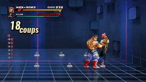 Streets of Rage 4 (dlc release): SOR2 Max 681 dmg corner combo