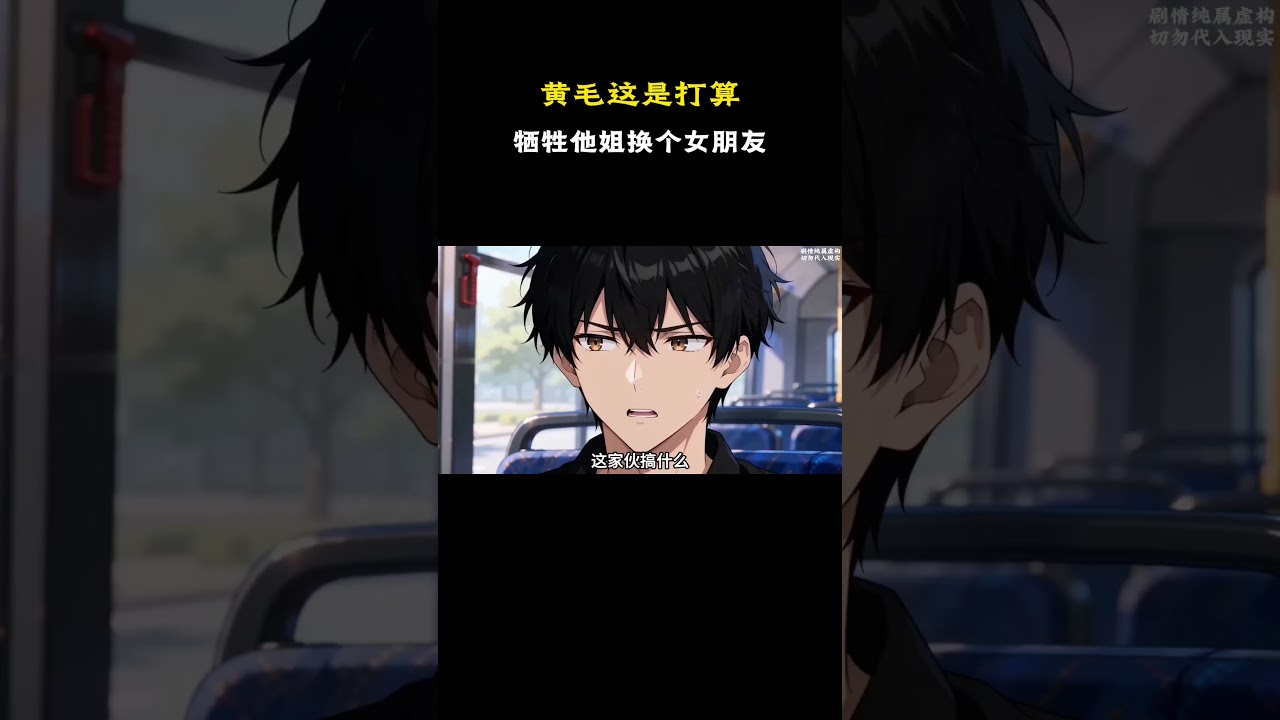 黄毛这是打算牺牲他姐换个女朋友？#原创动漫 #动漫 #搞笑 #二次元