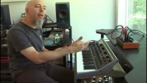 Moog Little Phatty and Jordan Rudess - Pitch Bending