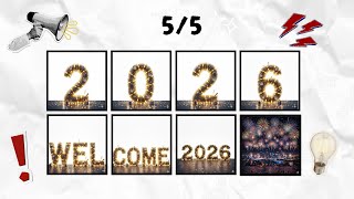 Say The Word On Beat | Happy new year 2026 Challenge!