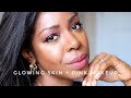 Super Easy, Feminine Pink Makeup Look + Glowing Skin How-To | Style Domination