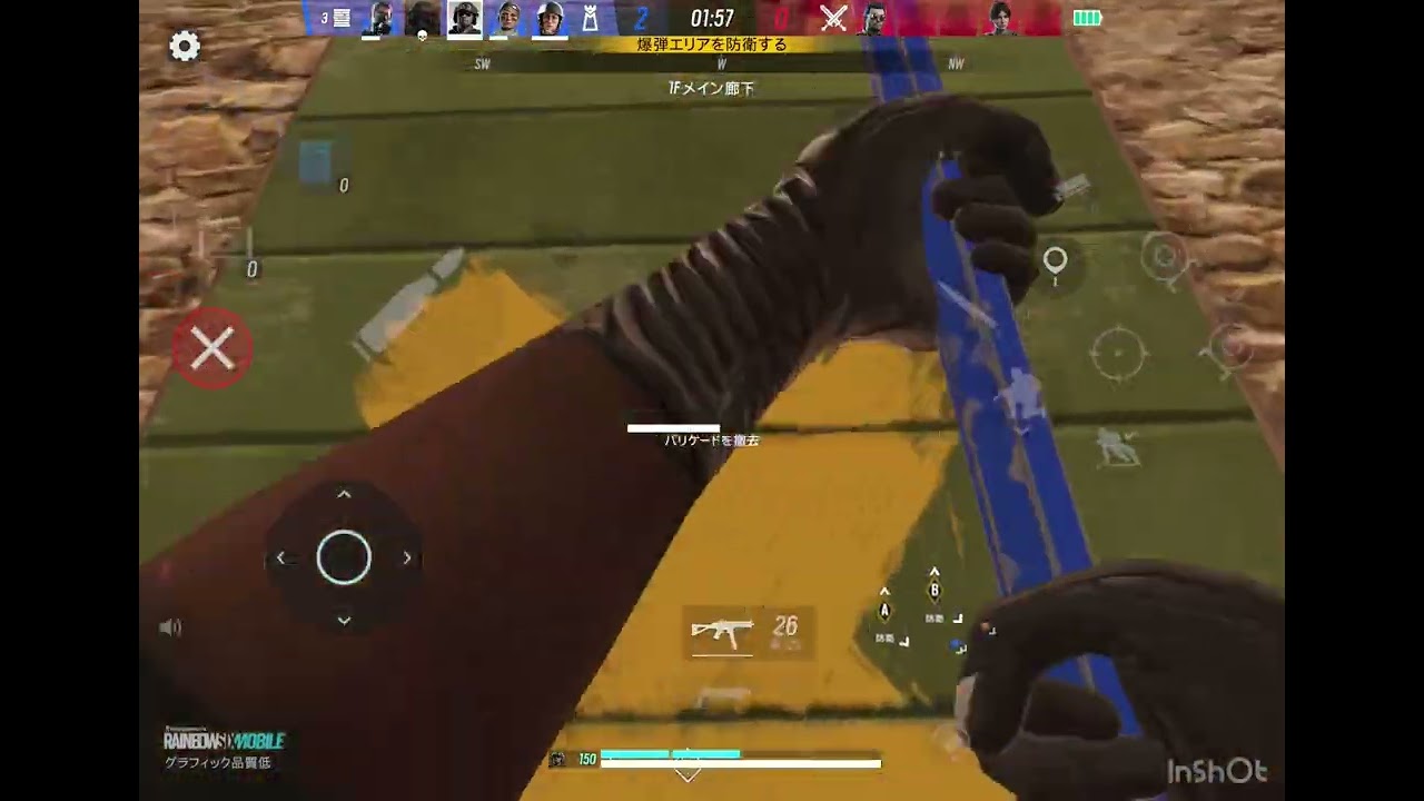 ランクマ143 レインボーシックスモバイル レインボーシックスシージモバイル 虹モバ R6M rainbow six Mobile